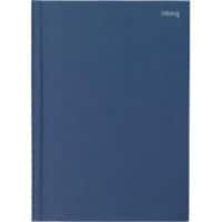 Viking Notizbuch DIN A4 Liniert Gebunden Seitlich gebunden Papier Hardback Marineblau 160 Seiten