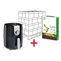 1 Palette Earth First DIN A4 Druckerpapier Weiß 80 g/m² matt 240 Packungen mit 500 Blatt pro Packung plus kostenlosem Airfryer