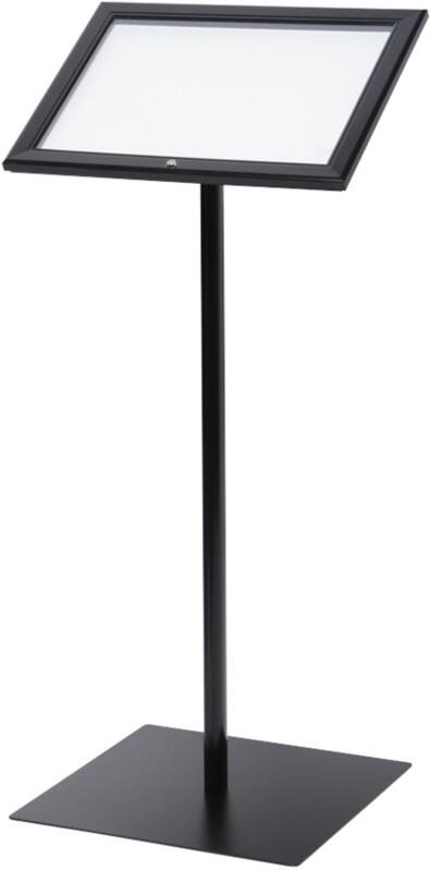 SHOWDOWN Menütafel DIN A4 Aluminium Schwarz MBSCZN2xA4C9005