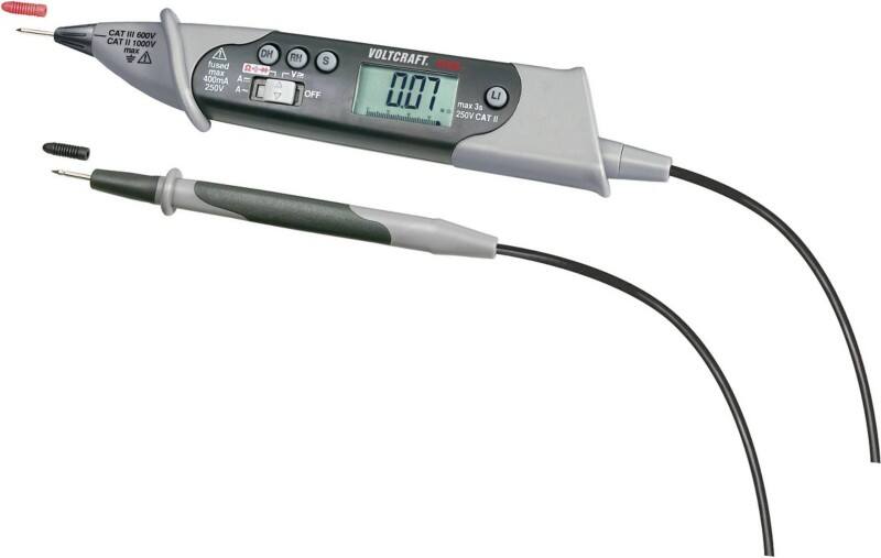 Voltcraft Tragbares Multimeter VC86 Stromversorgung: Batterie Test Typ: Spannung, Strom, Widerstand, Frequenz, Diode, Akustik