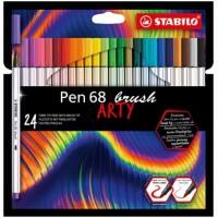 Filzstift STABILO 568/24-21-20 Pen 68 ARTY 1 mm Mehrfarbig 24 Stück