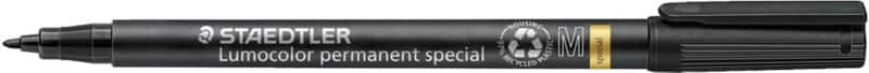 STAEDTLER Spezialmarker Rund Mittel Schwarz 1 mm