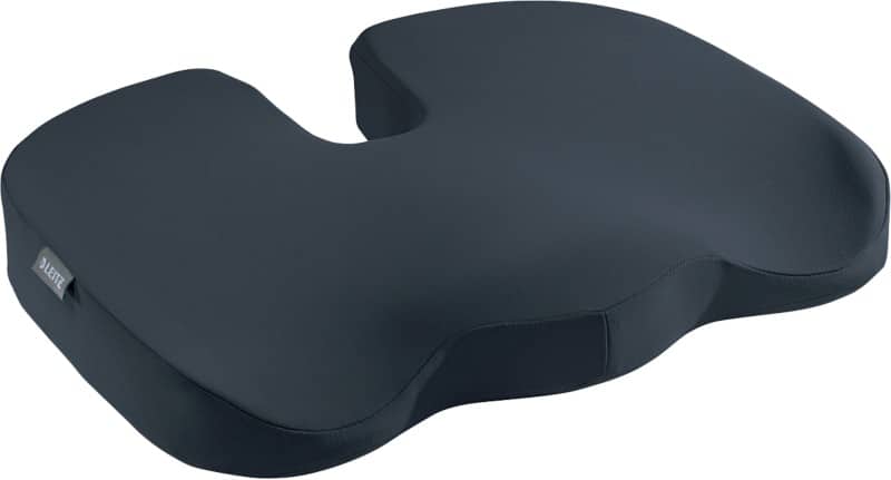 Leitz Ergo Cosy Ergonomisches Sitzkissen 5284 Schaumstoff Waschbar 455 x 75 x 355 mm Grau