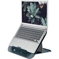 Leitz Ergo Cosy Ergonomischer Höhenverstellbarer Laptopständer 6426 Tragbar Bis zu 17" Grau