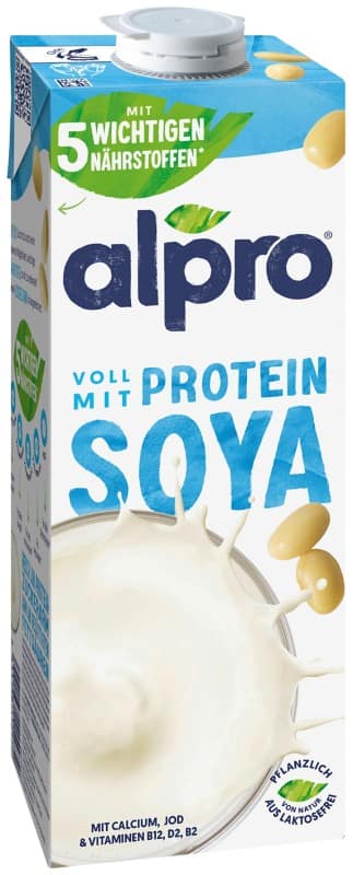 Alpro Sojamilch Natürlich 12 Stück à 1 L