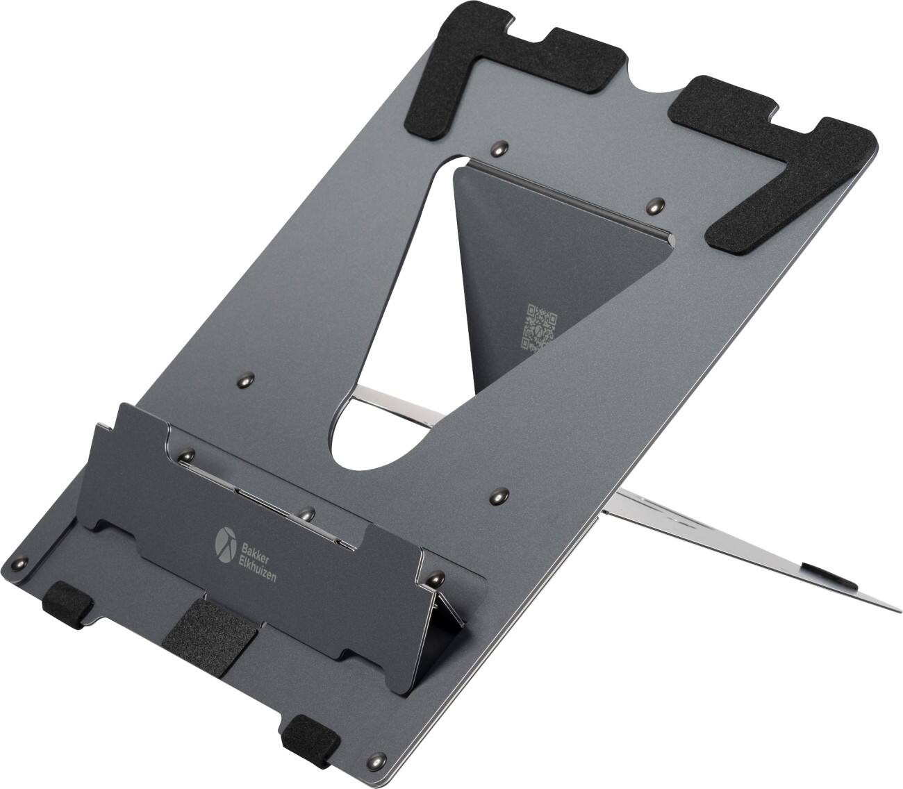 BakkerElkhuizen Ergo-Q 160 Laptopständer 215 x 266 x 8 mm Dunkelgrau Q160