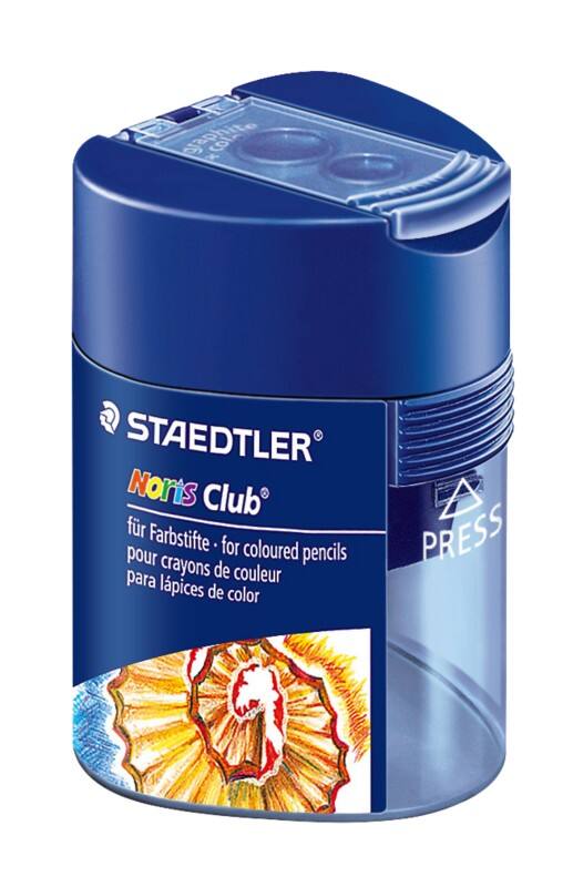 STAEDTLER Anspitzer Doppelloch 512128 Blau