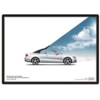 Djois Magneto DIN A1 Inforahmen Magnetisch Schwarz Haftend PVC 191957 63,6 (B) x 0,2 (T) x 88,3 (H) cm