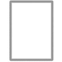 Djois Magneto DIN A2 Inforahmen Magnetisch Grau Haftend PVC 192950 46,2 (B) x 0,2 (T) x 63,6 (H) cm