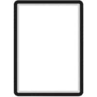 Djois Magneto DIN A3 Inforahmen Magnetisch Schwarz PVC 195067 31,7 (B) x 0,2 (T) x 44 (H) cm 2 Stück