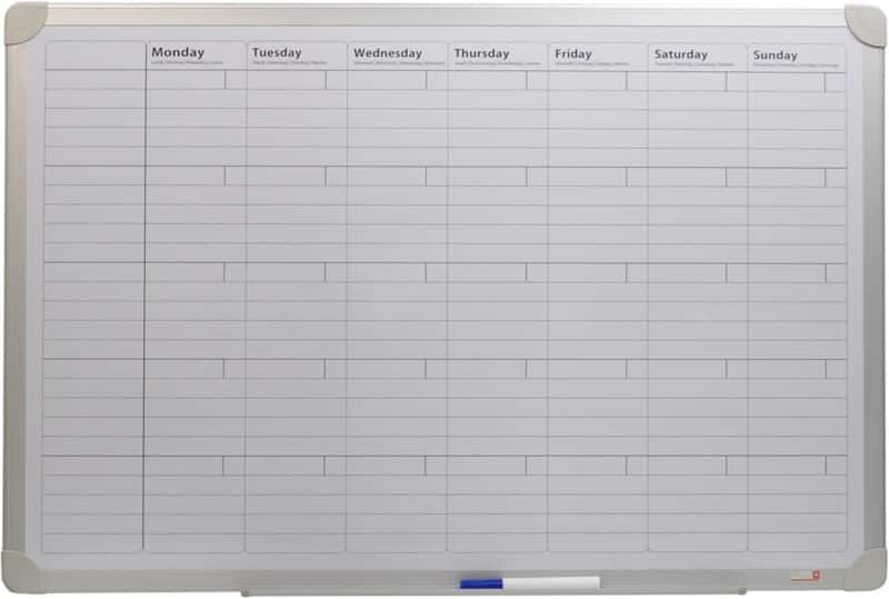 DESQ Monatsplaner Weiß 4122