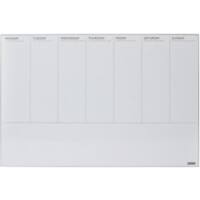 DESQ Wochenplanertafel Weiß 4321