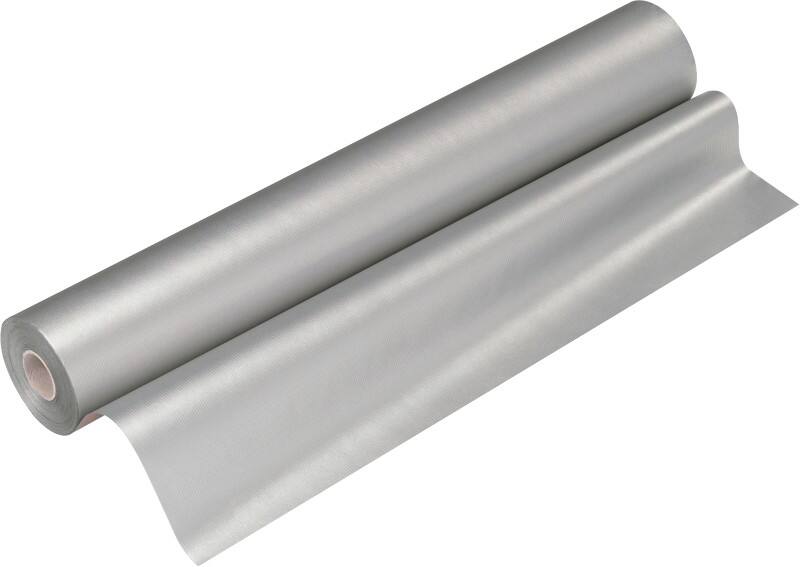 RAJA Geschenkpapier 700 mm (B) x 100 m (L) 50 g/m² Silber