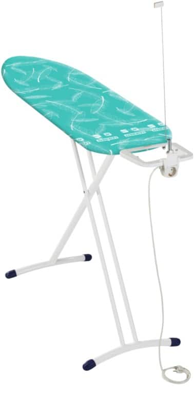 LEIFHEIT Bügelbrett Airboard Solid Plus Schnurgebunden Weiß