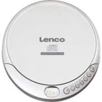 Lenco Tragbarer CD-Player CD-201 Silber