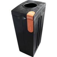 bonton Papierkorb Polypropylen 70 L 28 (B) x 43 (T) x 77,1 (H) cm Grau bonton