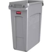 Rubbermaid Papierkorb Polyethylen 60 L 27,9 (B) x 55,8 (T) x 63,5 (H) cm Grau