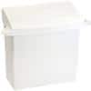 Rubbermaid Papierkorb Polyethylen 5 L 32 (B) x 13 (T) x 27 (H) cm Weiß
