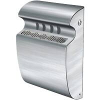 V-PART Aschenbecher 24 (B) x 10 (T) x 32 (H) cm Silber