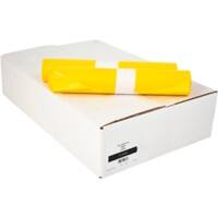 Mittlere Belastung Müllsack 120 L  Gelb MDPE (Polyethylen mittlerer Dichte) 0.021 mm 10 Stück