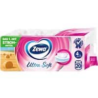 Zewa Ultra Soft Toilettenpapier 4-lagig Weiß 20 Rollen à 150 Blatt