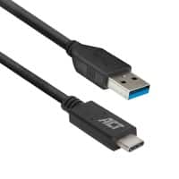 ACT USB-Kabel AC7417 Schwarz 2 m