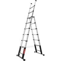 TELESTEPS Combi Line Telescopic Leiter 3000 mm Aluminium 150 kg