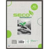 Seco Bilderrahmen ALA3-BK DIN A3 Schwarz 307 x 21 x 307 mm