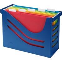 Djois Re-Solution Aufbewahrungsbox DIN A4 Blau Polystyrol