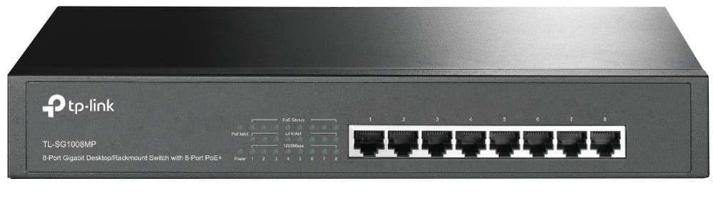 TP-LINK TL-SG1008MP Nicht verwaltet Netzwerkschalter
