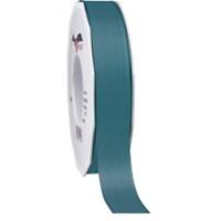 PRAESENT Taftband 6052550-603 Petrol 25 mm x 50 m 2 Stück