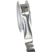 PRAESENT Ringelband 1882525-631 Silber 25 mm x 25 m 4 Stück