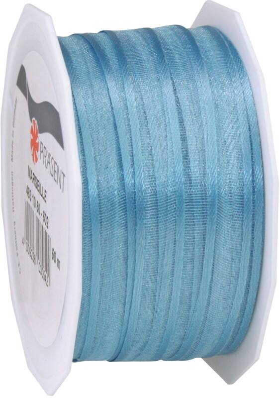 PRAESENT Organza 4831050-602  Hellblau 10 mm x 50 m 1 Stück