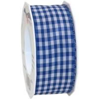 PRAESENT Motivband 6194020-614 Royalblau, Weiß 40 mm x 20 m 2 Stück