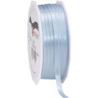 PRAESENT Doppelsatin 7180650-602 Hellblau 6 mm x 50 m 2 Stück