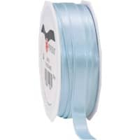 PRAESENT Doppelsatin 7181025-602 Hellblau 10 mm x 25 m 2 Stück