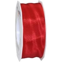 PRAESENT Seidenband 4644025-919 Scharlachrot 40 mm x 25 m 2 Stück