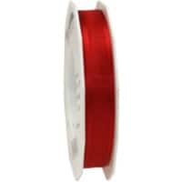 PRAESENT Organza 4831525-609 Rot 15 mm x 25 m 2 Stück