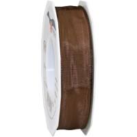 PRAESENT Seidenband 4642525-520 Ebenholz 25 mm x 25 m 2 Stück