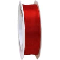 PRAESENT Organza 6072525-609 Rot  25 mm x 25 m 2 Stück