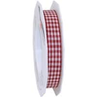 PRAESENT Motivband 6191520-619 Bordeaux, Créme 15 mm x 20 m 2 Stück
