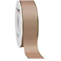 PRAESENT Taftband 6054050-105 Taupe 40 mm x 50 m 2 Stück