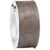 PRAESENT Organza 6074025-107  Sandstein  40 mm x 25 m 2 Stück