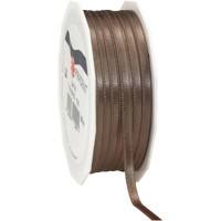 PRAESENT Doppelsatin 7180650-105 Taupe 6 mm x 50 m 2 Stück