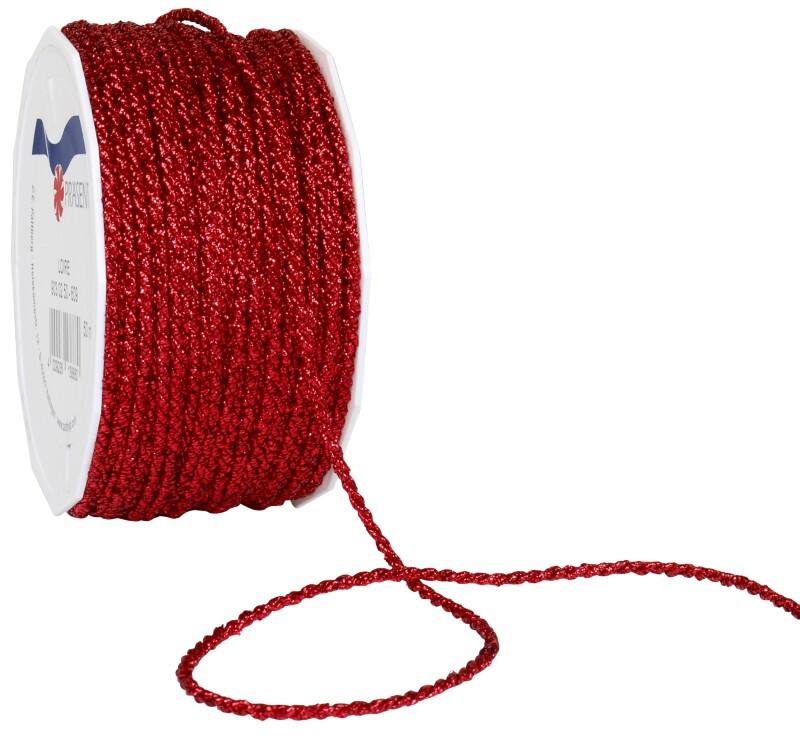 PRAESENT Kordel Loire 9030250-609 Rot 2 mm x 50 m 2 Stück