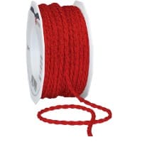 PRAESENT Kordel Loire 9030425-609 Rot 4 mm x 25 m 2 Stück