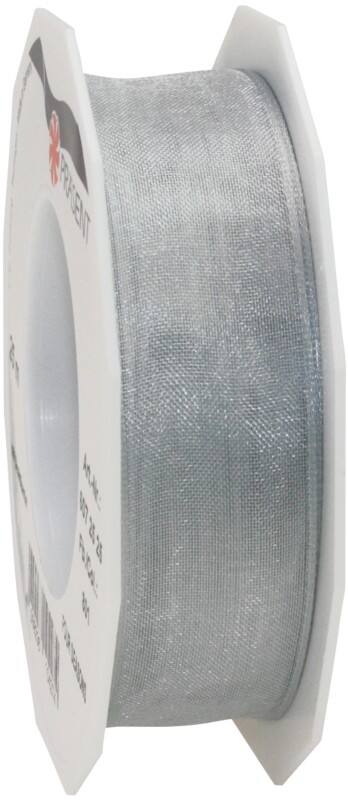 PRAESENT Organza 6072525-801 Sterlingsilber  25 mm x 25 m 2 Stück