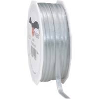 PRAESENT Doppelsatin 7180650-631 Sterlingsilber 6 mm x 50 m 2 Stück