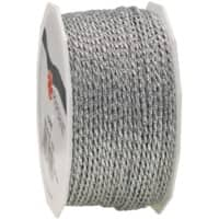 PRAESENT Kordel Loire 9030250-631 Silber 2 mm x 50 m 2 Stück