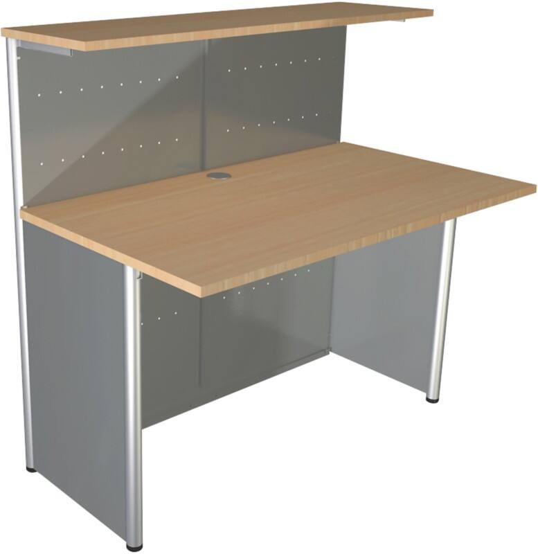 Kerkmann Theke Genua Silber Buche 1160 x 700 x 1150 mm